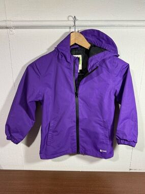 Oaki Kids Waterproof Rain Shell Jacket Size 4/5